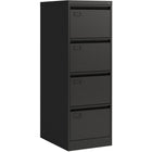 Professional Black Filing Cabinet 4 Drawer 452x620x1330mm |  Fcd4 Ablack