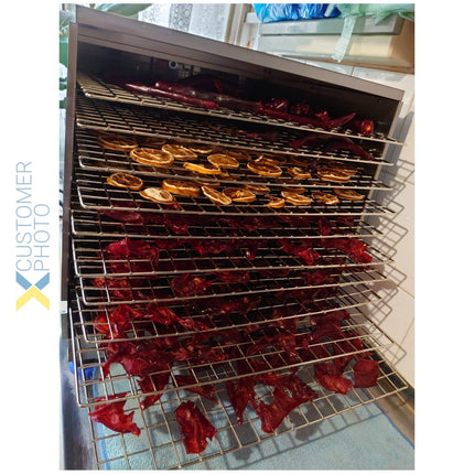 Commercial Food Dehydrator With 10 Removable Food Trays 1k W |  Fd1