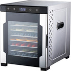Commercial Food Dehydrator 10 Removable Trays 0.9k W |  Fd10 A