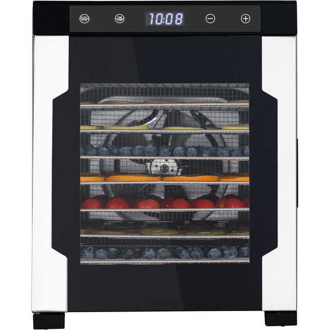 Commercial Food Dehydrator 10 Removable Trays 0.9k W |  Fd10 A