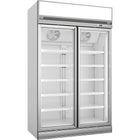 Commercial Display Cooler 1195 Litres Double Hinged Doors Top Mount |  Tr101