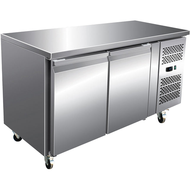 Commercial Refrigerated Counter 2 Doors Depth 700mm |  Thp2100 Tn