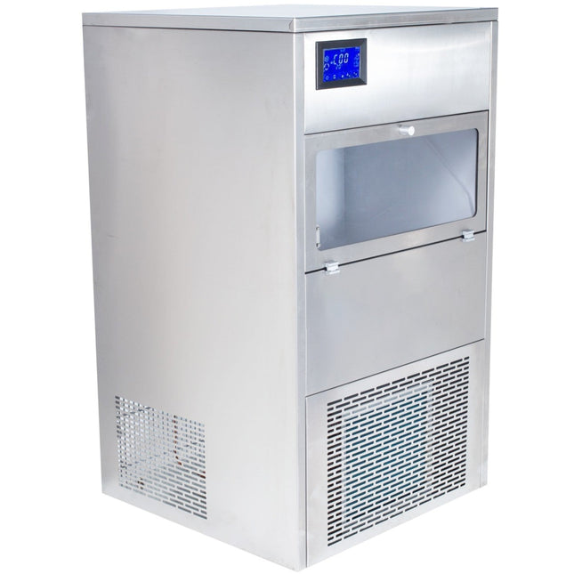 Industrial Flake Ice Machine 100kg/24h 60kg Bin |  Fim100