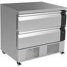Flex Drawer Counter Fridge &Amp; Freezer 905x700x840mm 4x Gn1/1 |  Cbf92