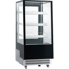 Display Merchandiser Fridge 350 Litres 3 Shelves Black &Amp; Stainless Steel |  Ft300 L