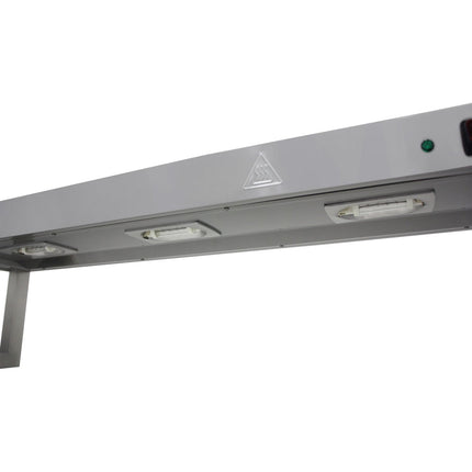Commercial Quartz Lamp Heating Gantry Single Tier 1200mm |  Fwl121