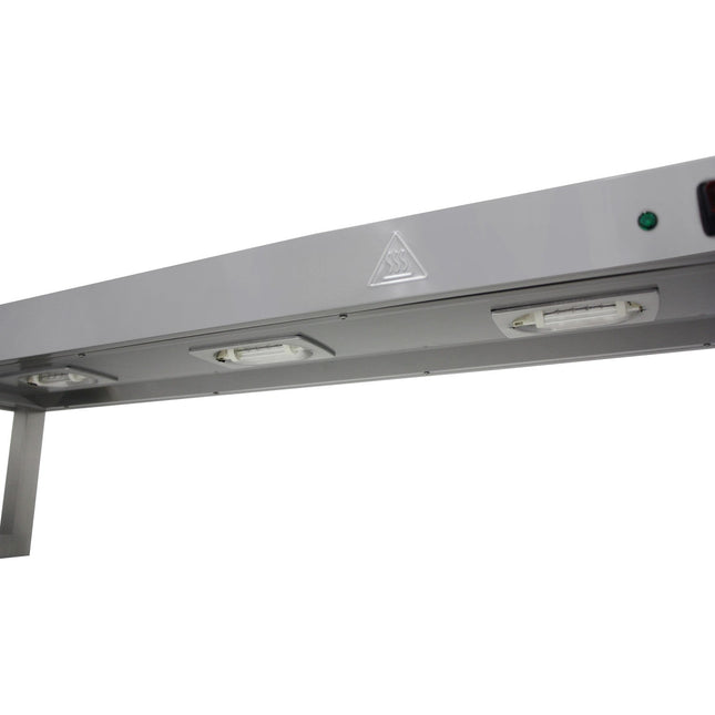 Commercial Quartz Lamp Heating Gantry Single Tier 1200mm |  Fwl121