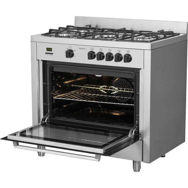 Professional Gas Range 5 Burners 10k W Gas Oven 4.2k W |  G36 D085010