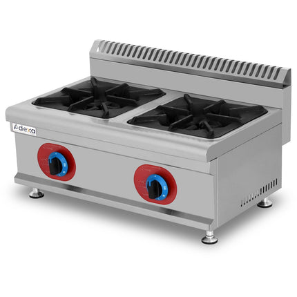 Commercial Countertop Gas Cooker 2 Burners Natural Gas |  Gb2 T