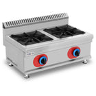 Commercial Countertop Gas Cooker 2 Burners Natural Gas |  Gb2 T