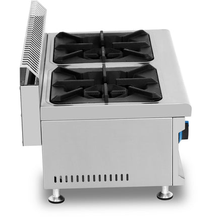 Commercial Countertop Gas Cooker 2 Burners Natural Gas |  Gb2 T