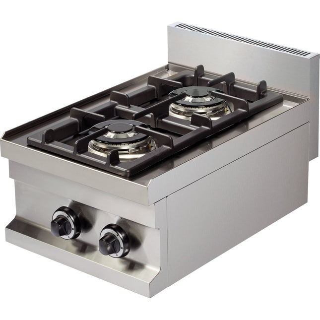 Gas Boiling Top 2 Burners 7.2k W |  Hotmax 600 Gc604