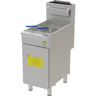 Professional Free Standing Gas Fryer Single Tank 25 L 393x765x1145mm | Gf3