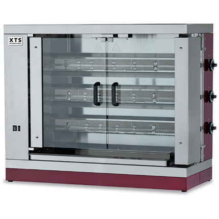 Commercial Vertical Chicken Rotisserie Gas Oven 12 15 Chickens |  Gg3 S