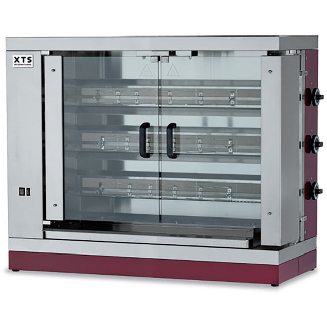 Commercial Vertical Chicken Rotisserie Gas Oven 12 15 Chickens |  Gg3 S