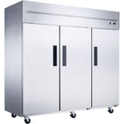 1800lt Commercial Upright Refrigerator Triple Door Stainless Steel |  Gn210 Ar