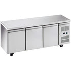 Commercial Freezer Counter Ventilated 3 Doors Depth 700mm |  Thp3100 Bt