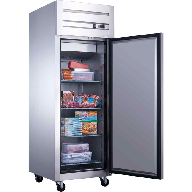 600lt Commercial Upright Freezer Single Door Stainless Steel |  Gn70 Af