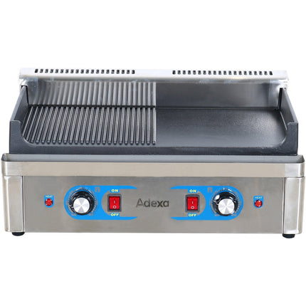 Professional Grill Electric 1 Zone 2.3k W Smooth/Ribbed Cast Iron Top |  Gp5530 Egw