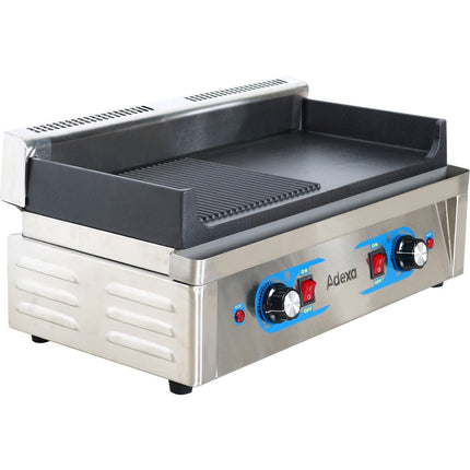 Professional Grill Electric 1 Zone 2.3k W Smooth/Ribbed Cast Iron Top |  Gp5530 Egw