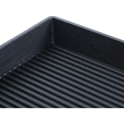 Professional Grill Electric 2 Zones 4.6k W Ribbed Cast Iron Top |  Gp7050 Ew