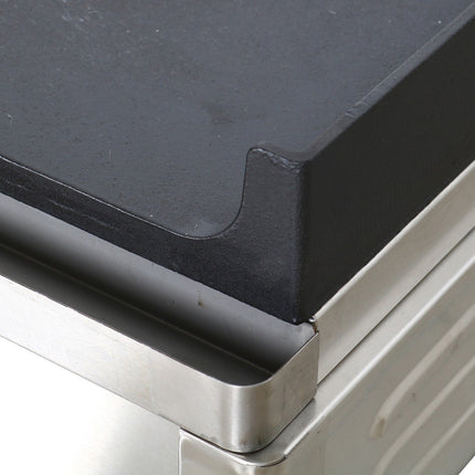 Professional Grill Electric 2 Zones 4.6k W Smooth Cast Iron Top | Gp7050 Gw