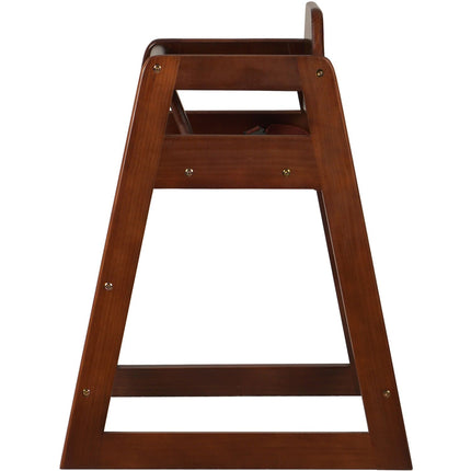 Restaurant Wood High Chair Walnut |  Gs6003 Walnut