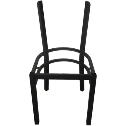 Black Steel Chair Frame For Curved Backrest |  Gs6 V5 Frameblack