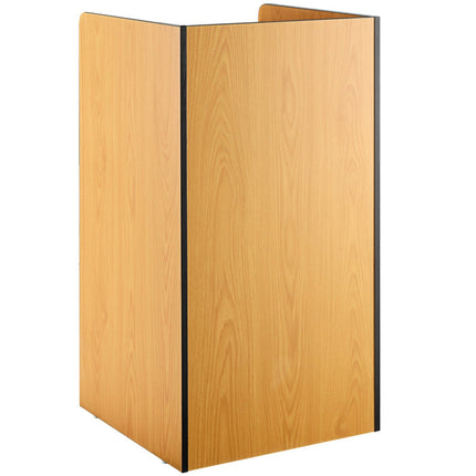Commercial Rubbish Bin Cabinet &Amp; Tray Shelf 'Thank You' Natural |  Gslj006 N