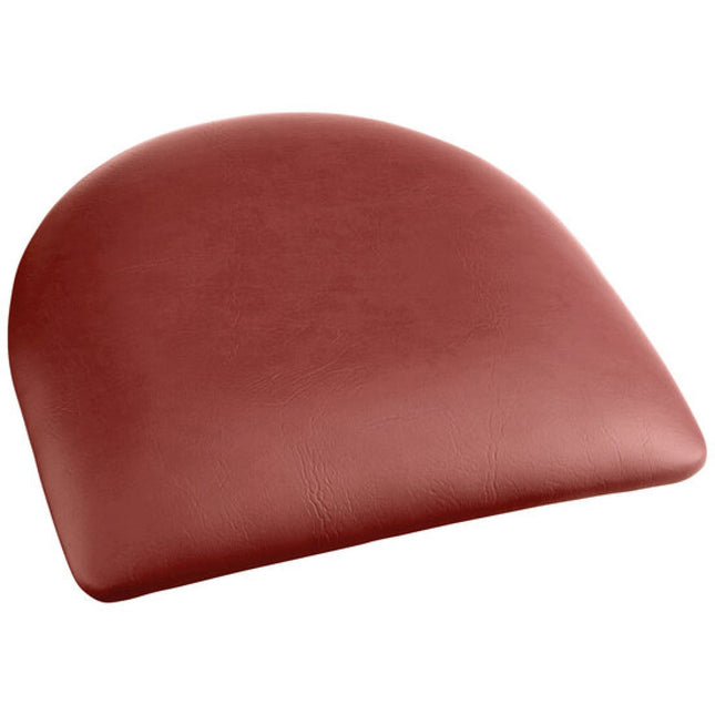Burgundy Vinyl Cushion Seat For Steel Frame Chair |  Gsm001 Burgundyvinylseat