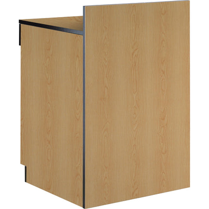 Natural Color Waitress Station With Drawer And Adjustable Shelf 915x610x915mm |  Gsws003 N