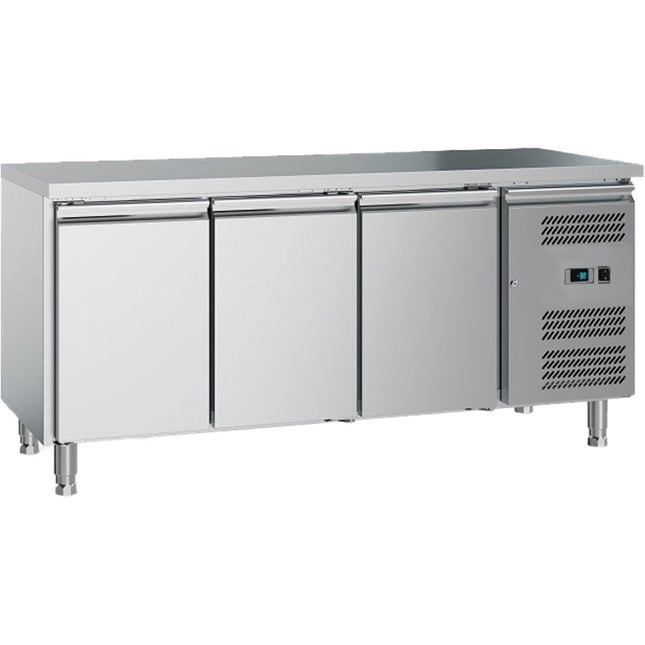 Commercial Refrigerated Counter 3 Doors 1600x700x650mm |  Gxx612