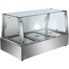 Display Bain Marie Countertop 6x Gn1/2 150mm |  Hbm211