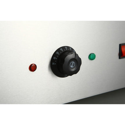 Display Bain Marie Countertop 6x Gn1/2 150mm |  Hbm211