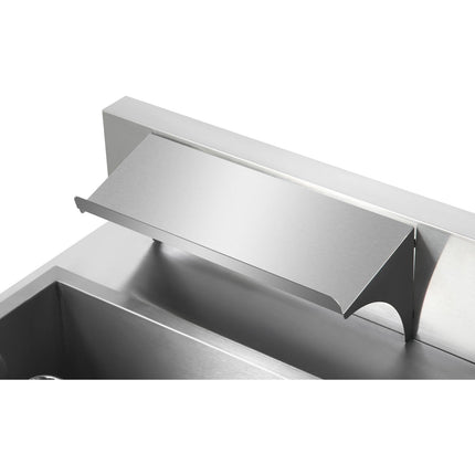 Professional Stainless Steel Breading Table With Upstand |  Hbt1000