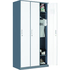 Commercial 3 Door Locker 900x450x1800mm Gray White | Hdgs03