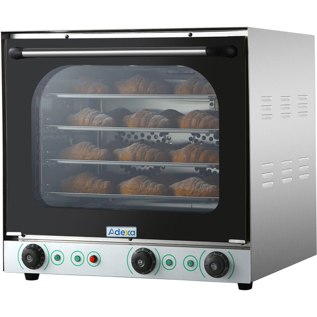 Commercial Electric Combi Oven With Humidity Function 4 Trays 437x318mm |  Heb8 F