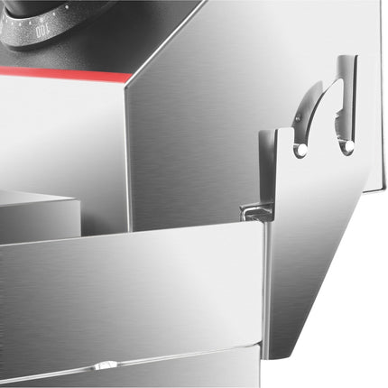 Commercial Fryer Double Electric 2x13 Litre 6k W Countertop | Hef132 V