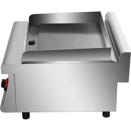 Commercial Electric Griddle Smooth Top 2 Zones 5k W Countertop | Heg606