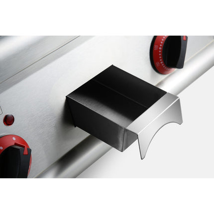 Commercial Electric Griddle Smooth Top 2 Zones 5k W Countertop | Heg606