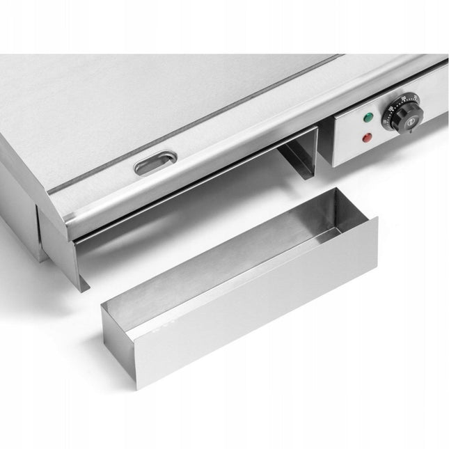Commercial Griddle Smooth 730x470x240mm 4.4k W Electric |  Heg820