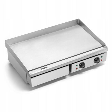 Commercial Griddle Smooth 730x470x240mm 4.4k W Electric |  Heg820