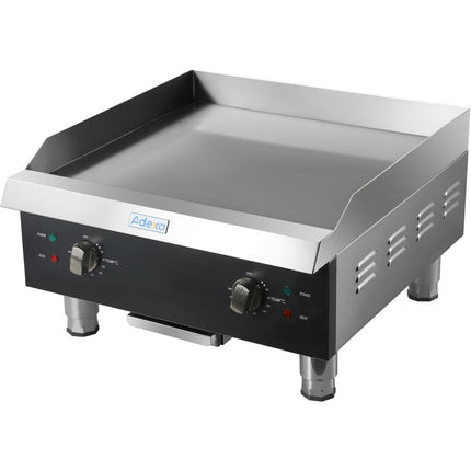 Commercial Griddle Smooth 610x620x360mm 8k W Electric |  Heg824