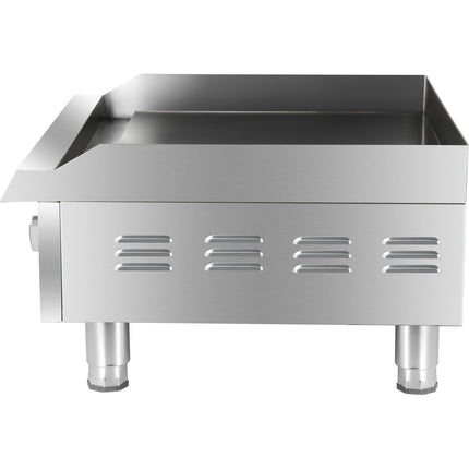 Commercial Griddle Smooth 610x620x360mm 8k W Electric |  Heg824