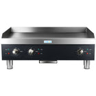 Commercial Griddle Smooth 915x620x360mm 12k W Electric |  Heg836