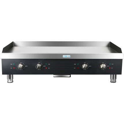 Commercial Griddle Smooth 1215x620x360mm 16k W Electric |  Heg848