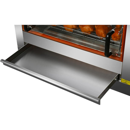 Professional Chicken Rotisserie Oven Electric 4 Baskets 12 16 Chickens |  Hej268