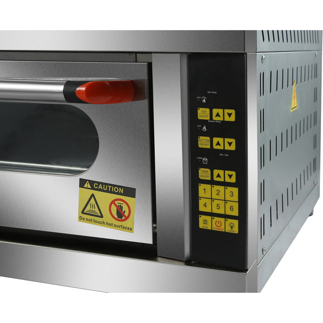 Commercial Electric Bakery Oven With Chamber Size 860x640x220mm 7k W | Heo12 Q