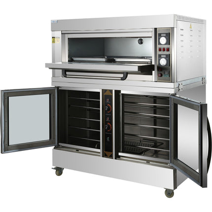 Commercial Electric Bakery Oven With Proofer 8.6k W |  Heo210 D