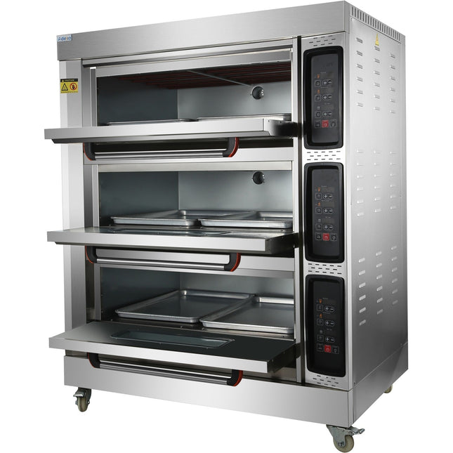 Commercial Electric Bakery Oven 3 Chambers 21k W | Heo36 Q